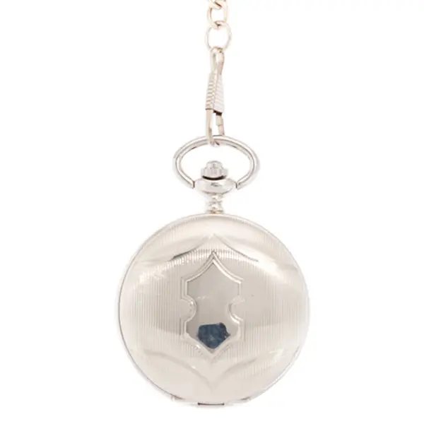 Silver Full Hunter Pocket Watch