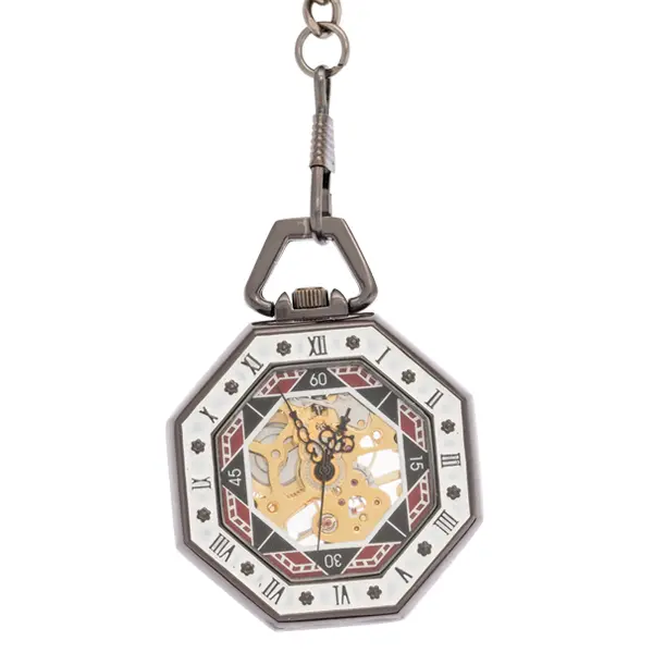 Octagon Shaped Pocket Watch | FOB & Co