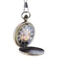 Hunter Pocket Watch Covered In Blue And Simulated Diamonds