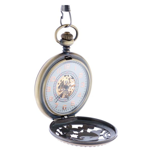 Twin Porpoise Hunter Pocket Watch