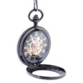 Dark Random Ring Half Hunter Pocket Watch