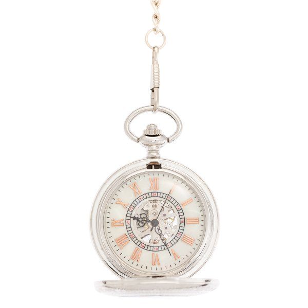 Open-77 Crest Full Hunter Pocket Watch