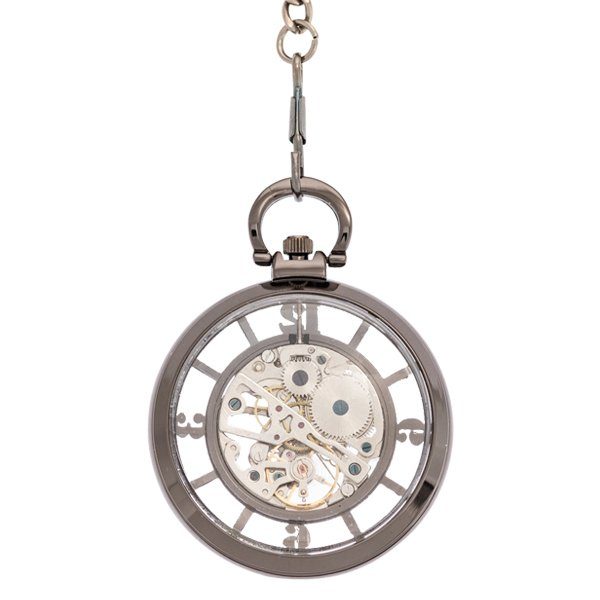 Wheeled Silver Pocket Watch | FOB & Co