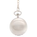 Silver Dome Hunter Pocket Watch