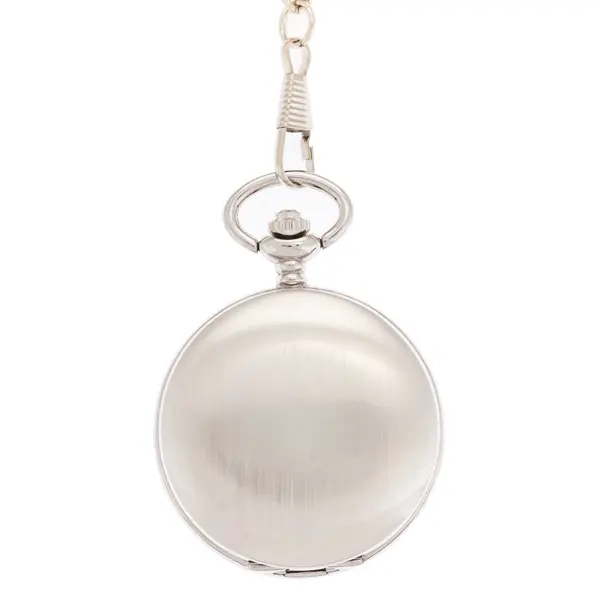 Silver Dome Hunter Pocket Watch