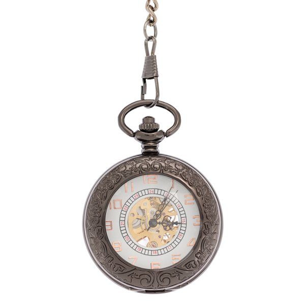 Dark Ring Random Half Hunter Pocket Watch