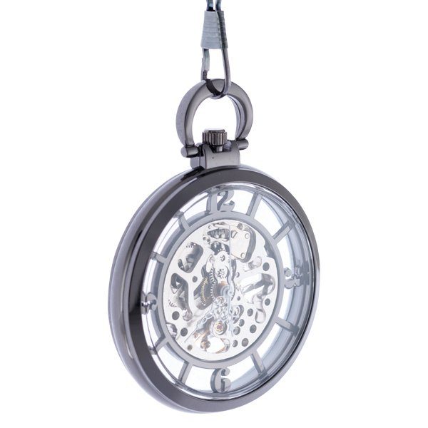 Wheeled Silver Pocket Watch | FOB & Co
