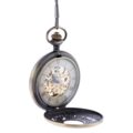 Brass Wheat and Grass Half Hunter Pocket Watch