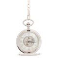 Silver Dome Hunter Pocket Watch