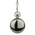 Polished Silver Double Hunter Fob Watch