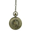 Golden Roman Numerals Half Hunter Fob Watch