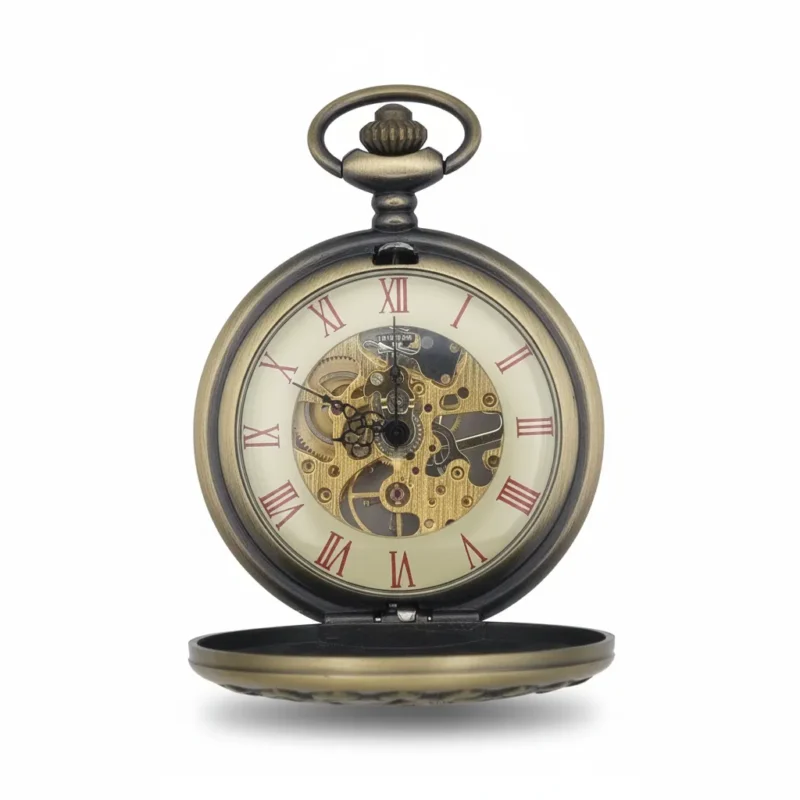Dagger Half Hunter Pocket Watch