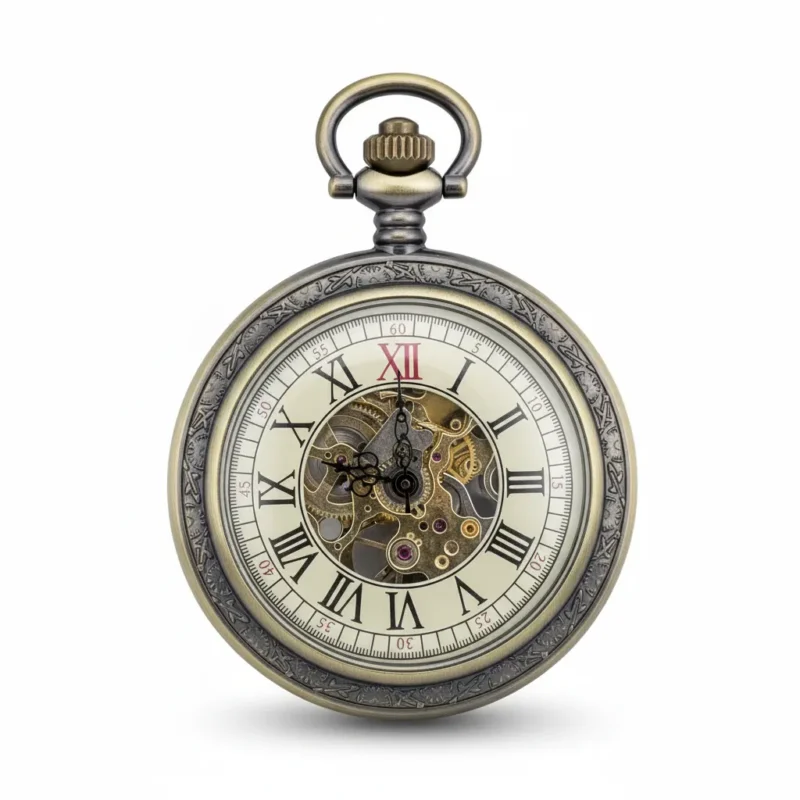 Brass Ringed Pocket Watch pocket watch