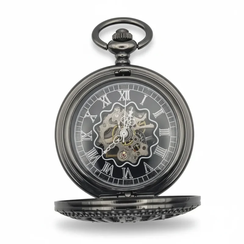Big Number Half Hunter Pocket Watch