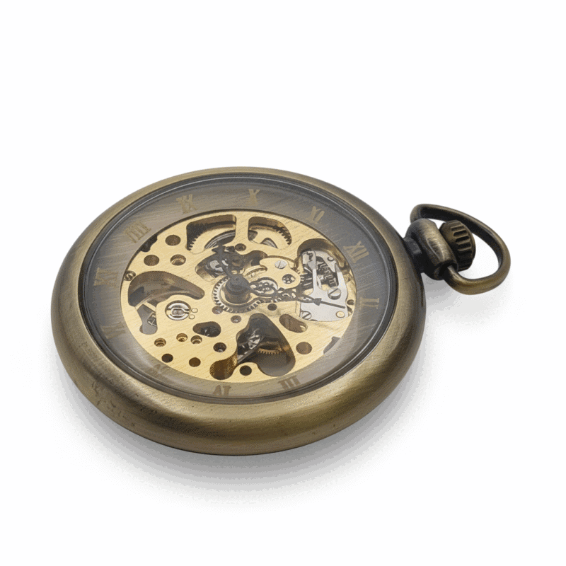 Watch Of Time Half Hunter Pocket Watch