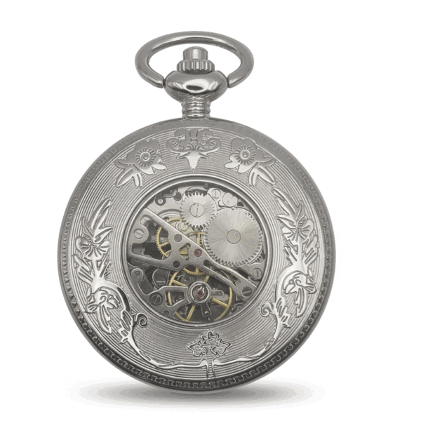Plant Life Half Hunter Pocket Watch