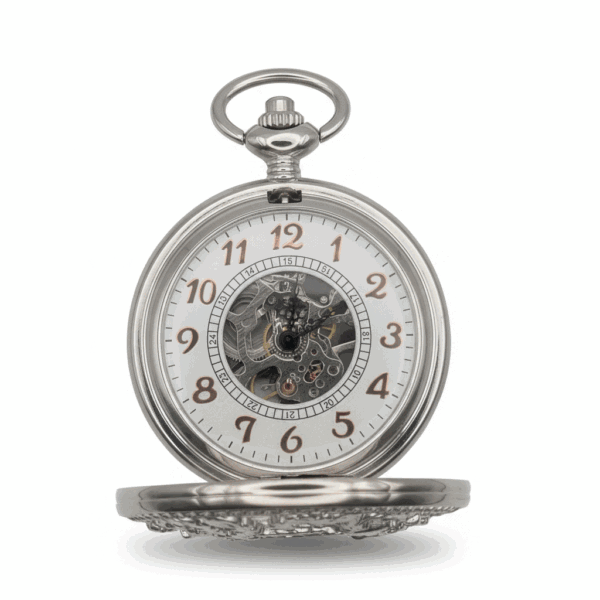 Plant Life Half Hunter Pocket Watch