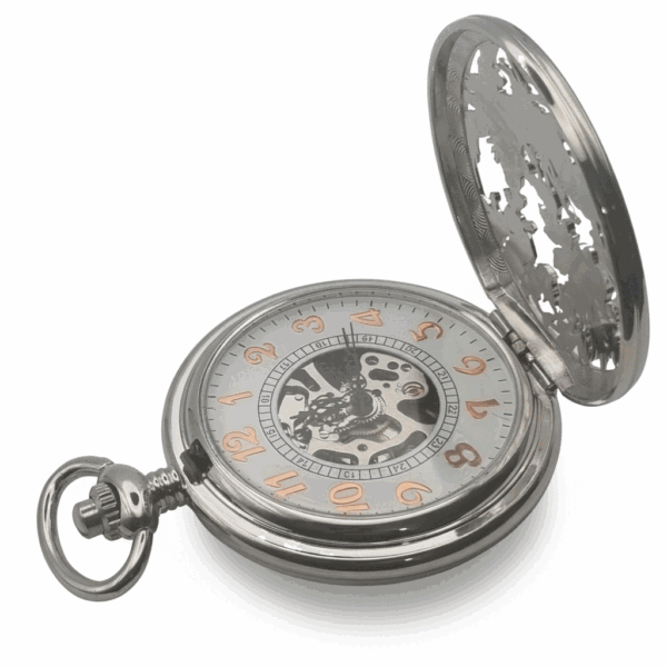 Plant Life Half Hunter Pocket Watch