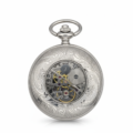 Silver Streak Hunter Pocket Watch