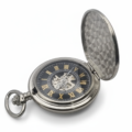 Silver Streak Hunter Pocket Watch