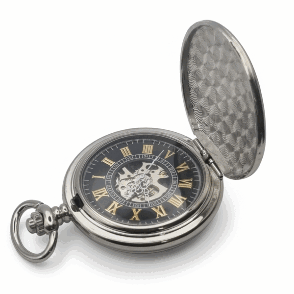FAC-100-pocket-watch-4 Silver Streak Hunter Pocket Watch