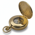 Gold Victorian Sphere Double Hunter Fob Watch