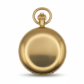Polished Gold Double Hunter Fob Watch