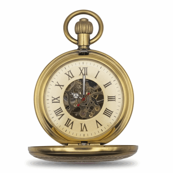 FAC-136-pocket-watch-3 Gold Greek Emblems Fob Watch