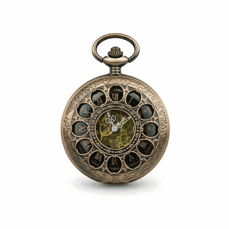 Brass Pocket Watch