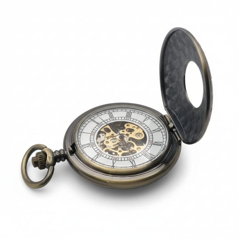 FAC068-pocket-watch-4 Brass Pocket Watch
