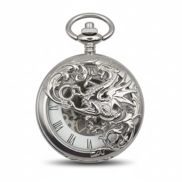 FAC167-pocket-watch-1 Silver Pocket Watch
