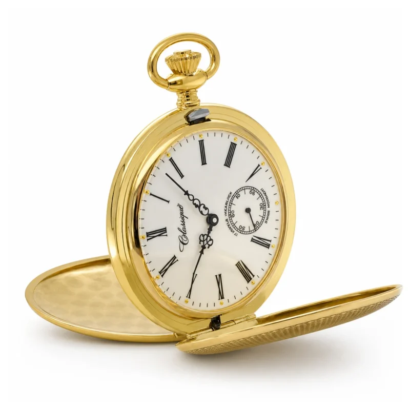 18ct. Solid Gold 51mm Mechanical Skeleton Swiss Movement Plain Pocket Watch – image 2 18ct. Solid Gold 51mm Mechanical Skeleton Swiss Movement Plain Pocket Watch