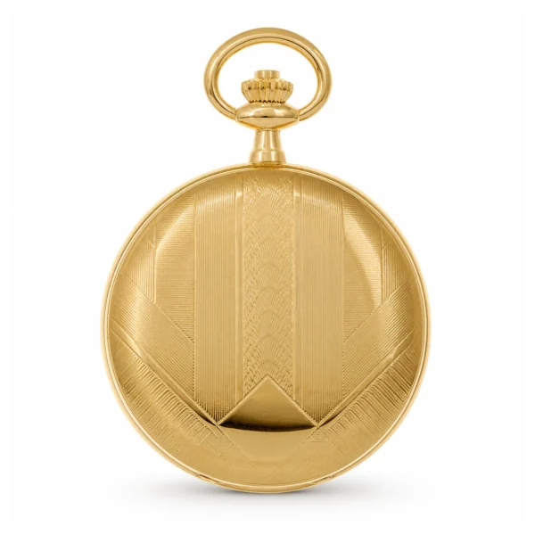 Gents 41mm Gold Plated Swiss Quartz Pocket Watch - image 1 Gents 41mm Gold Plated Swiss Quartz Pocket Watch