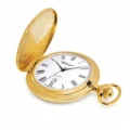 Gents 48mm Gold Plated Swiss Quartz Pocket Watch