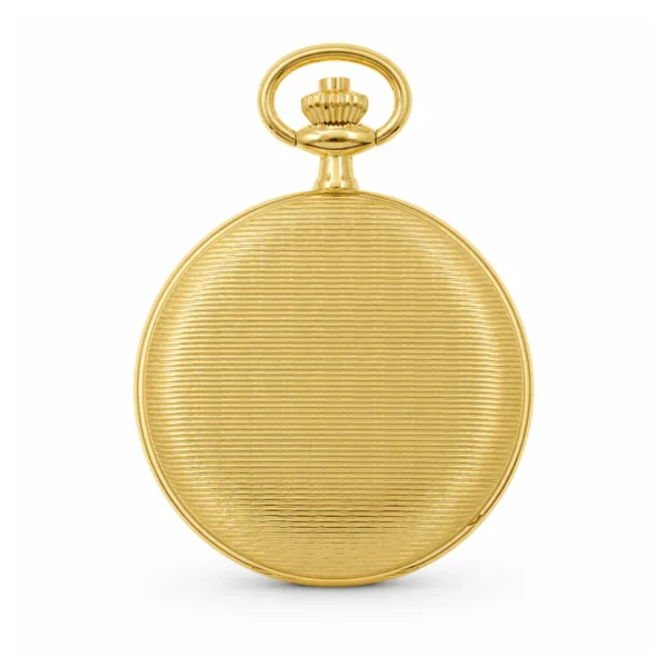 Gents 41mm Gold Plated Swiss Quartz Pocket Watch - image 1 Gents 41mm Gold Plated Swiss Quartz Pocket Watch