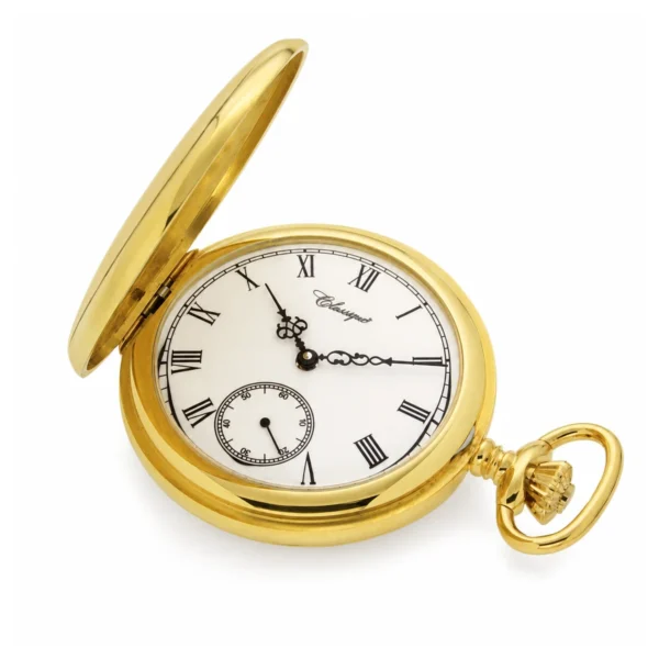 Gents 49mm 18ct. Solid Gold Swiss Made Pocket Watch