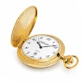 Unisex 41mm Gold Plated Swiss Quartz Pocket Watch