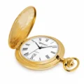 Unisex 41mm Gold Plated Swiss Quartz Pocket Watch