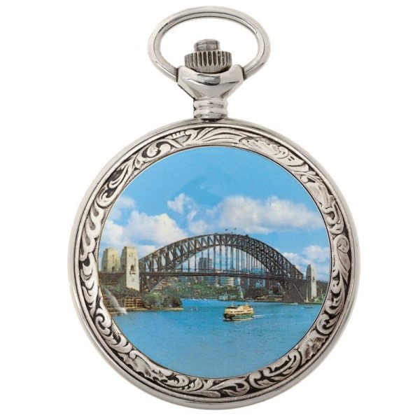 8032W-b-800x800 Gents 48mm Rhodium Plated Opera Enamel Swiss Quartz Pocket Watch