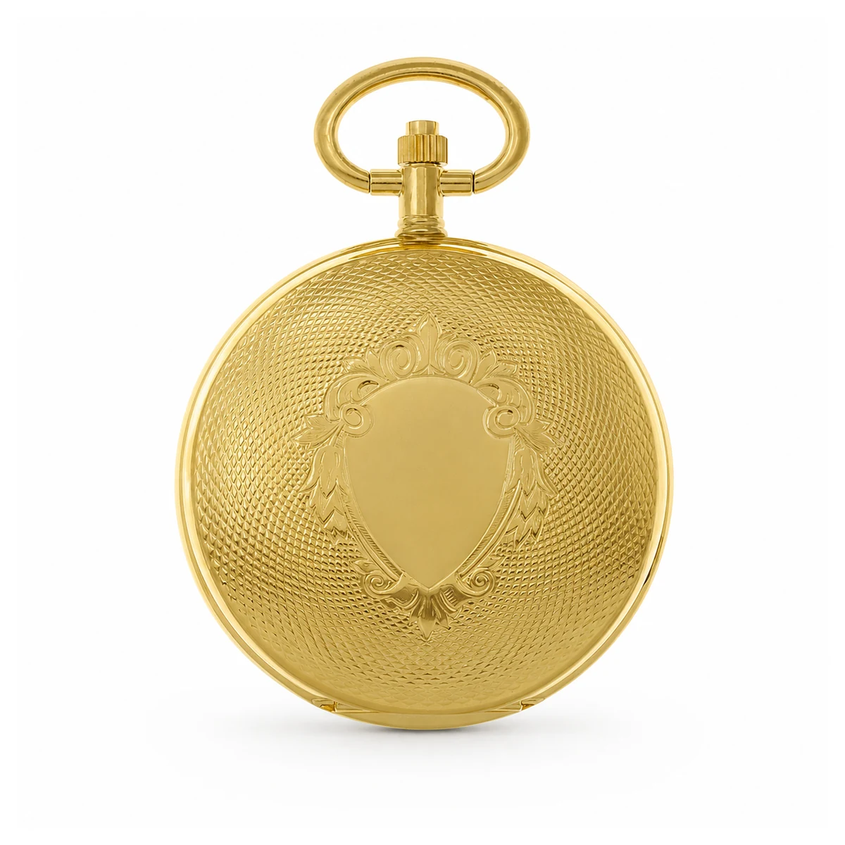 Gents 40mm Gold Plated "Silas" Swiss Quartz Pocket Watch